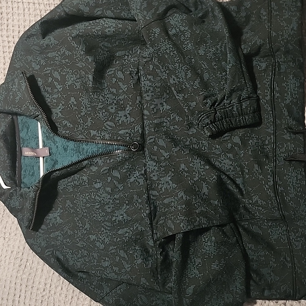 Half zip long sleeve lg